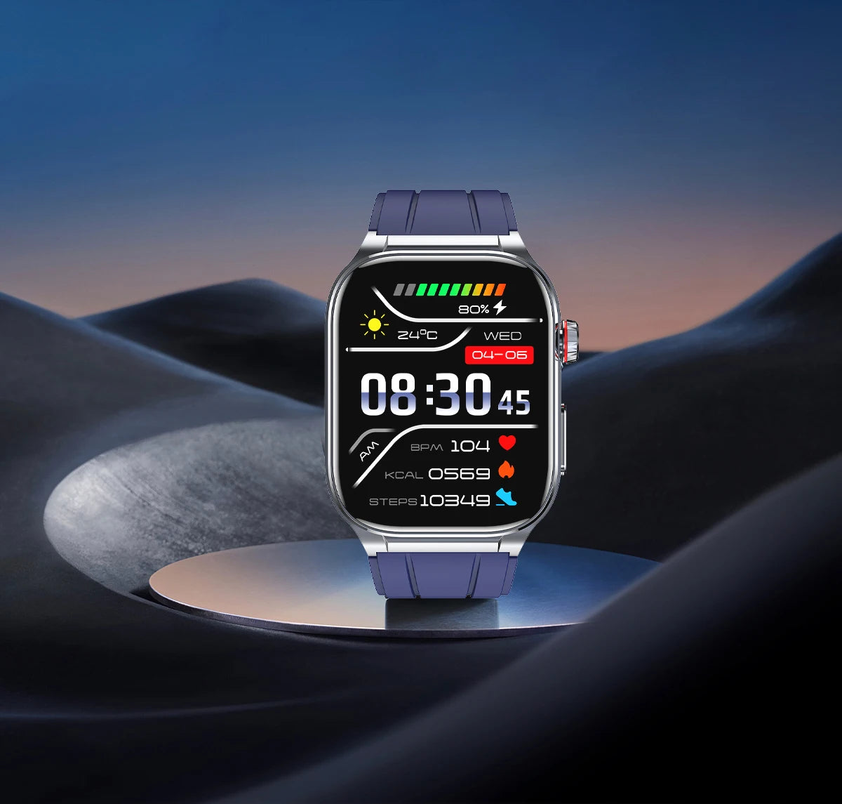AMOLED Smart Watch ET588 Bluetooth Calling Sports Fitness Tracker