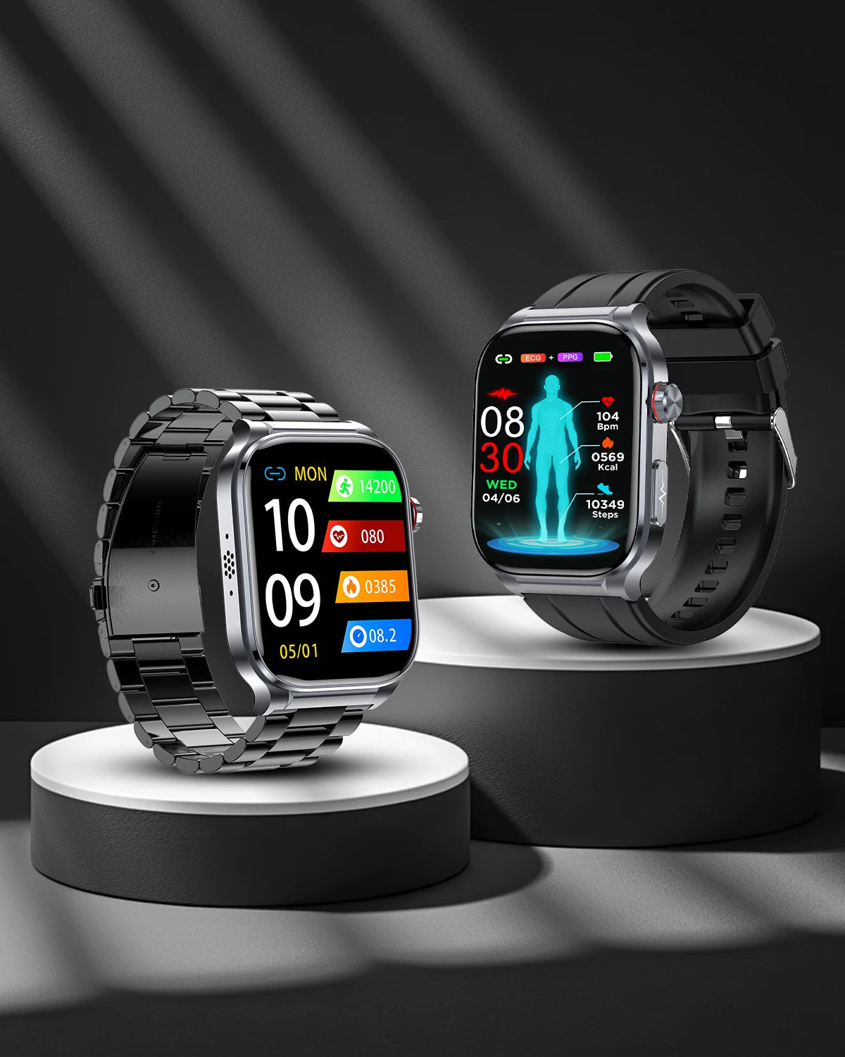 AMOLED Smart Watch ET588 Bluetooth Calling Sports Fitness Tracker
